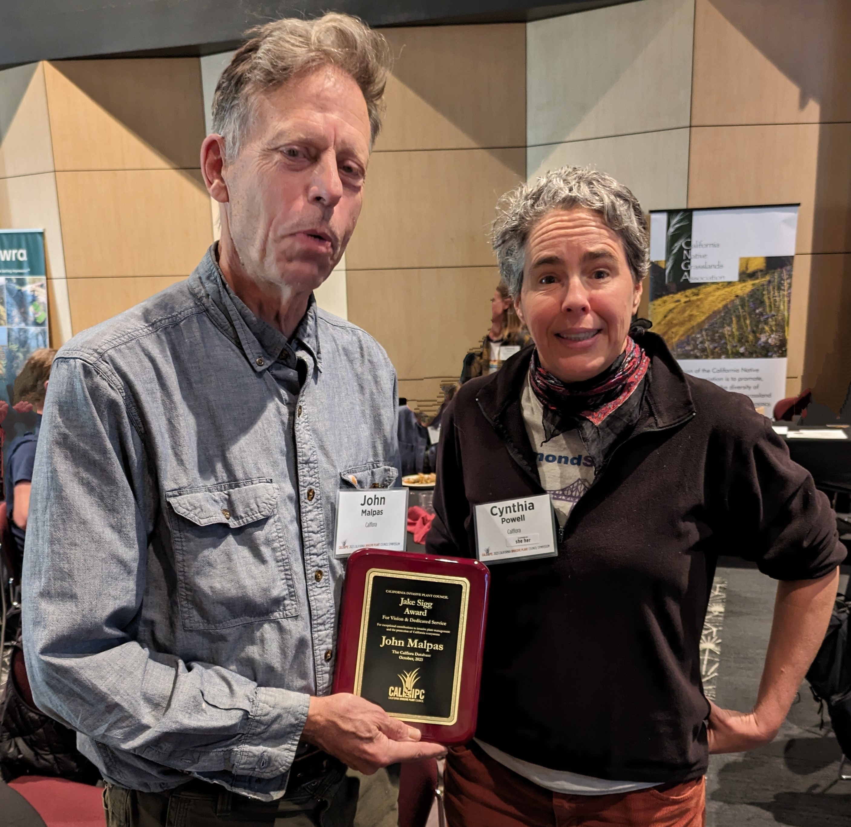 John Malpas and Cynthia Powell